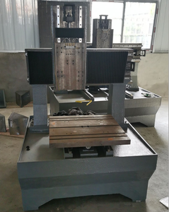 เครื่องเจาะและกัดซีเอ็นซี 6060 พร้อมรางสกรู โครงเครื่องทำจากเหล็กหล่อ HT250 ทั้งหมด - Product Image 1