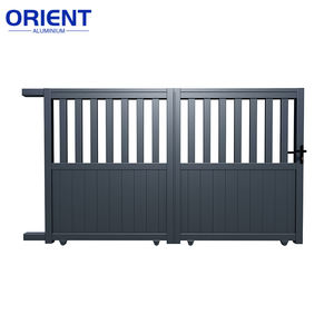 Porte coulissante en aluminium de haute qualité, conception de porte coulissante motorisée automatique en aluminium - Product Image 6