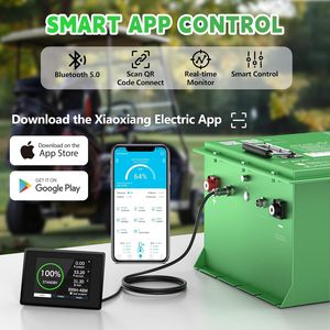 निर्मित स्मार्ट बीएमएस सुरक्षा के साथ गोल्फ कार्ट के लिए कारखाने की कीमत 36 वी 100 प्रति रिचार्जेबल लाइफ 4 लिथियम बैटरी पैक - Product Image 3