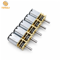 Moteur CC miniature brossé Tengli GM12-N20 12V 1000 tr/min avec balais en métal précieux et arbre de 3 mm pour détecteur de devises ATM OEM