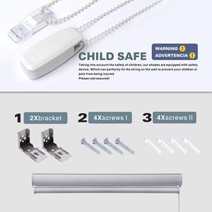 Nhà sản xuất chất lượng cao ngày và đêm <span class=keywords><strong>Zebra</strong></span> Con lăn rèm cửa sổ màn của nhãn hiệu <span class=keywords><strong>Zebra</strong></span> rèm - Product Image 5