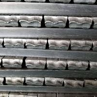 Lingot d'aluminium pur à 99,9 %, durable, de grande taille, qualité industrielle 2A12/A99 pour matériaux de construction métalliques