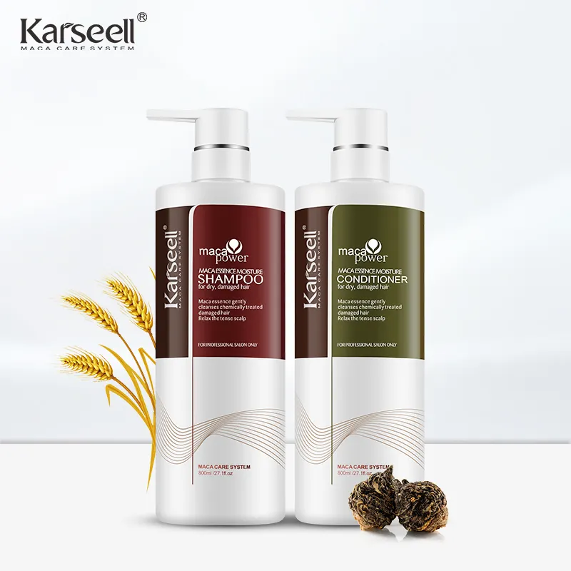 Karseell Private label Suitable For All Hair Types Daily Care nourishing double moisturizing shampoo