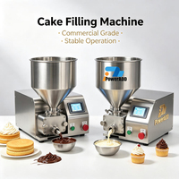 Injecteur automatique compact pour garnitures de pâtisseries, biscuits, croissants, beignets, cupcakes, pains, fromages, chocolats, liqueurs, beurre et confitures