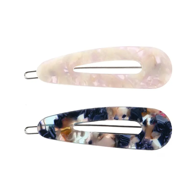 MiDairy high quality wholesale factory supplies Tear drop hair alligator clips 830025