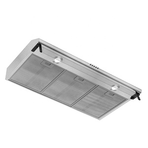 Hotte murale électrique <span class=keywords><strong>Greentec</strong></span> de haute qualité en acier inoxydable de 90 cm avec commande tactile, débit d'air de 250 m³/h, faible niveau sonore - Product Image 4