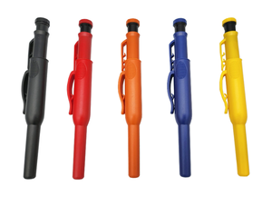 Lápiz para Carpintería de Orificios Profundos Honsen con Certificación CE, con Funda Protectora, Marcador de Plástico de 145 mm - Product Image 2