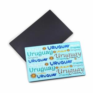 Factory Direct Price Tourist Souvenir Custom Photo Magnetic Sticker Low Moq Aluminum 3D Foil <b>Fridge</b> Magnets - Product Image 2