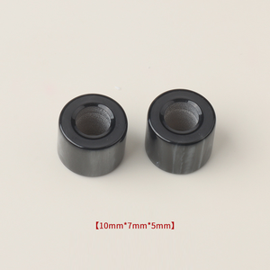 10*7*5MM cuentas de plástico cilíndricas traje de baño accesorios de resina - Product Image 6