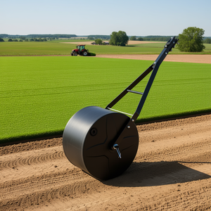 Rodillo Remolcable de 400 lb, Negro, LLDPE, con Marco de Acero, para Rellenar con Arena o Agua, para Uso en ATV, Tractores Agrícolas - Product Image 2