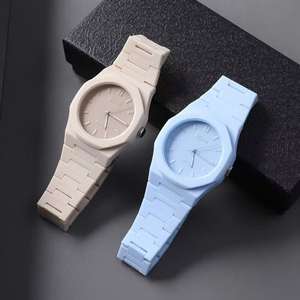 Reloj de cuarzo de lujo personalizable para hombre con correa de acero inoxidable - Product Image 4