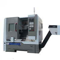 Centre d'usinage CNC TCK40, combiné tour-fraiseuse, avec tête motorisée et tour à banc incliné