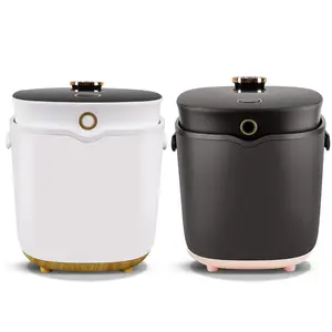 Good quality factory lunch box smart steel steam drum mini rice cooker cheap cover 2L