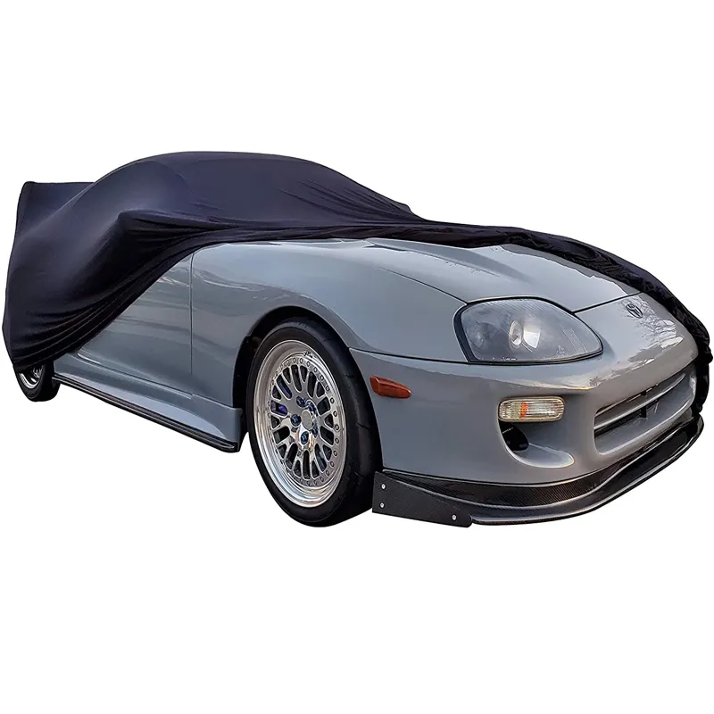 Lotocover Universal Super Soft Indoor Sedan Full Car Body Cover Stretch Car Cover