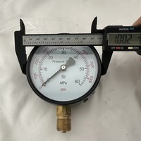 Manomètre 0-60Mpa pour testeur de buse d'injecteur diesel S60h S70h S80h, outil de test de pression 0-8000Psi