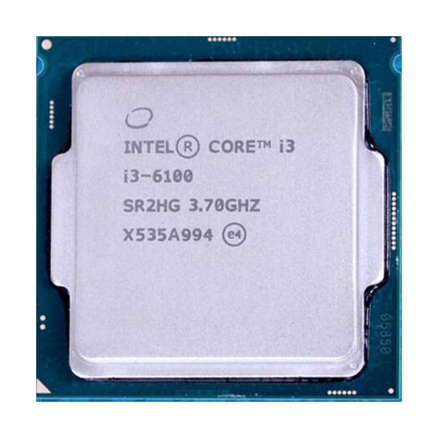 Оригинальный cheapintel Core i3 6100 процессор 3,7 ГГц 3 Мб кэш-память двухъядерный разъем LGA 1151 ноутбук с четырехъядерным процессором Настольный I3-6100 процессор