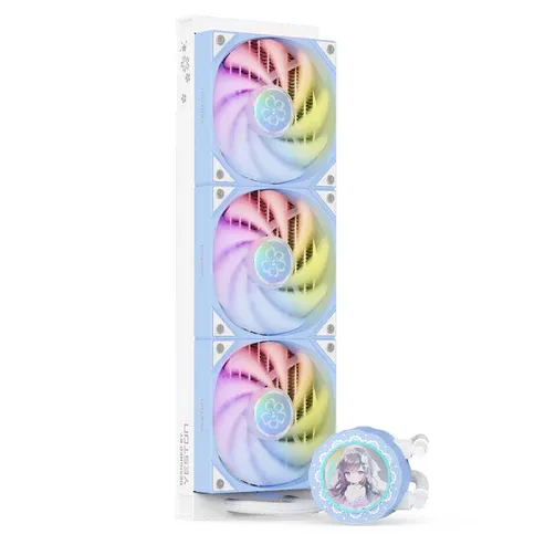 Yeston Sakura YT360 Desktop Liquid CPU Cooler Supports Intel/AMD Platform PWM Fan 360mm ARGB AIO Water Cooling Processor