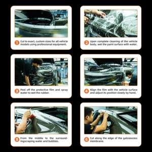 Pellicola Protettiva per Auto MOTJ Luxury PET, Anti-Graffio, Cambia Colore, Protezione Spessa 7.5mil, Verde Armatura Cristallo <span class=keywords><strong>Scuro</strong></span> - Product Image 5