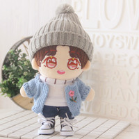 Peluche personnalisée Greenmart K-pop en forme d'ours, jouet en peluche doux avec design pull et t-shirt, faible MOQ pour peluches sur mesure