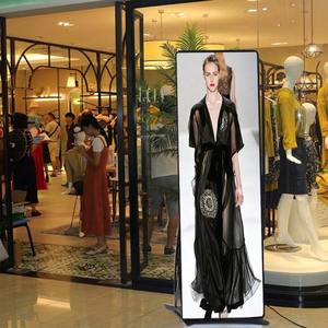 Indoor Poster Werbung Maschine p 2,5 P3 Led-bildschirm Indoor HD spiegel werbung display - Product Image 4