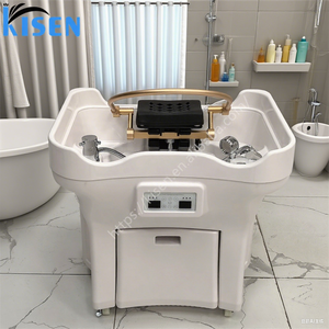 Kisen pas cher en gros Portable lavage des cheveux japonais tête Spa évier shampooing bassin bol coiffure lavage pour salon de coiffure - Product Image 6