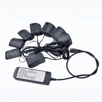 Maßgefertigtes OEM Autositz-Massage-Vibrationsmotor-Set 12V Elektrisches Massage-Kit für Limousinen-Rücksitze Bus Van RV Innenausstattung Umbau