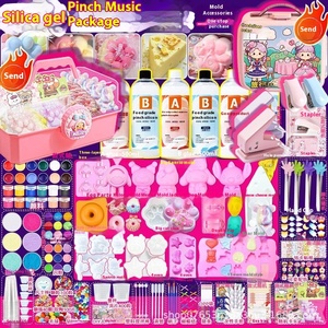 Kit de bricolage en silicone à presser, moule amusant en forme de bulle pour argile faite à la main, jouet anti-stress pour enfants garçons et filles - Product Image 3
