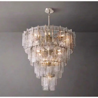 Lustre LED moderne en laiton, luminaire suspendu de luxe, lampe de plafond créative pour salon, chambre à coucher, salle à manger