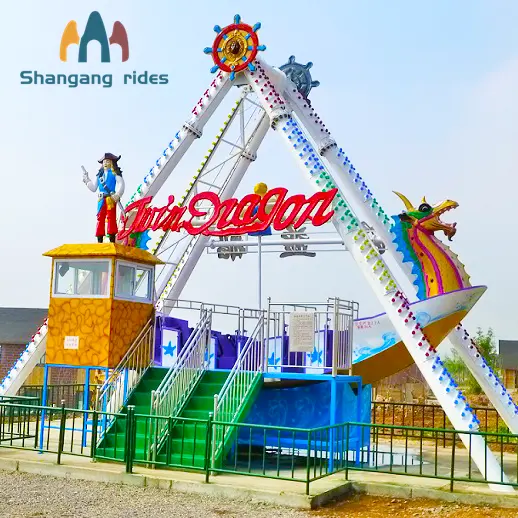 China Outdoor Pretpark Attracties Kermis Piratenschip Spel Volwassen Piratenschip Te Koop