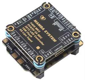 ชุดควบคุมการบิน Diatone Mam Ba F405 <span class=keywords><strong>MK2</strong></span> Betaflight พร้อมตัวควบคุมความเร็ว Volo 40A 3-6S DSHOT600 สำหรับโดรนแข่งแบบไร้แปรงถ่าน DIY สีดำใหม่ จากกวางตุ้ง - Product Image 6