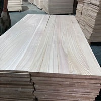 Planche en bois massif de haute qualité, bois de Paulownia, pour planches de surf et meubles