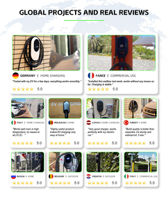 Station de recharge murale intelligente pour véhicules électriques OEM ODM 7kW 7kW 11kW 22kW AC monophasée triphasée Type 2 OCPP - Product Image 6