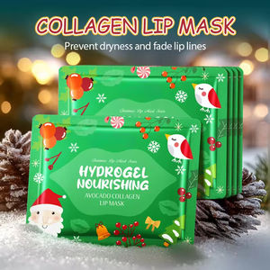 Mascarilla labial hidratante de colágeno de aguacate para Navidad, ideal para mejorar las líneas secas y descoloridas de los labios, ¡en oferta! - Product Image 2