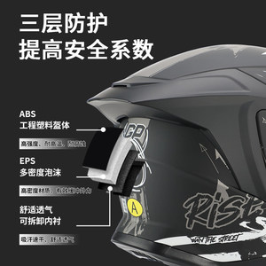 Casco de Motocicleta <span class=keywords><strong>GP</strong></span> ABS - Product Image 6