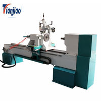 Tour à éplucher le placage de bois CNC pour batte de baseball/balustrade/escaliers en stock