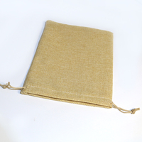 Sac cadeau en satin à cordon avec logo personnalisé, écologique, recyclable, biodégradable, en toile de jute, doux, durable, réutilisable