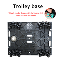 Roues NS-X3 24 roues 32 roues prise de vue vidéo caméra de voiture mobile caméra de piste Dolly accessoires