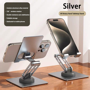 <span class=keywords><strong>Support</strong></span> <span class=keywords><strong>de</strong></span> téléphone en alliage d'aluminium rotatif à 360 degrés <span class=keywords><strong>Support</strong></span> <span class=keywords><strong>de</strong></span> <span class=keywords><strong>tablette</strong></span> pliable et portable pour Ipad Smartphone <span class=keywords><strong>support</strong></span> - Product Image 2