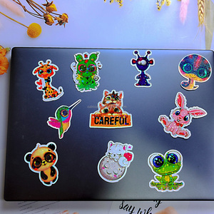 A4 dapat dicetak label hologram hewan peliharaan berperekat stiker Inkjet tahan air pencetak Laser lembar penuh topeng polos kompatibel - Product Image 4