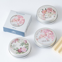 Logo Kustom Aroma Bunga Segar Tahan Lama Parfum Padat Alami Portabel Eau De Parfum untuk Wanita