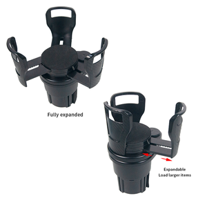 CARFU - Portavasos Universal de Alta Calidad para Coche, Multifuncional 2 en 1, Giratorio 360 Grados, de ABS, para el Interior del Vehículo - Product Image 1