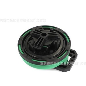 ฝาถังน้ำมันรถขุดแคตเตอร์พิลลาร์ รุ่น 142-8828 พลาสติกสีเขียว พร้อมคลิปหนีบสีดำ สำหรับฝาถังดีเซล - Product Image 3