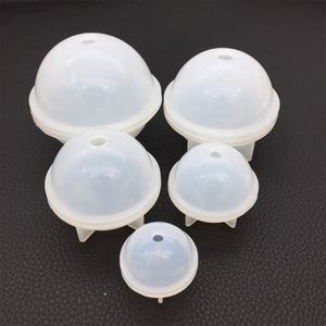 Esfera redonda silicona resina molde bola moldes para cera de vela jabón <span class=keywords><strong>bomba</strong></span> de baño - Product Image 5