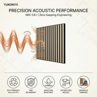 Panneau acoustique modulaire Akupanel en lattes de bois à grille diagonale 600x600mm, motif en X, pour studios d'enregistrement, salons, hôtels