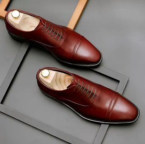 Zapatos de Negocios de Cuero Genuino para Hombre, Mocasines Cerrados, Impermeables, Antideslizantes, Ligeros, Zapatos de Oficina Evergreen al por Mayor - Product Image 2