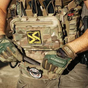 Gilet de Combat tactique de fabricant en plein air, Pack de chasse utilitaire, plate-forme de Camouflage, gilet de protection, sac de taille, pochette de Magazine