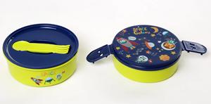 Juego de fiambrera para niños sellada con compartimentos apilables de <span class=keywords><strong>2</strong></span> capas dobles con botella, fiambrera, juego de tetera - Product Image 6