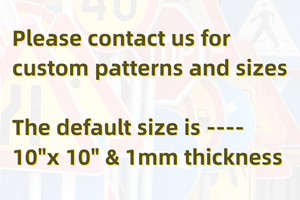 Bán Buôn Tùy Chỉnh Thiết Kế Phản Quang Nhựa PVC Trắng Đen Nhôm Đường Phố Bãi Đậu Xe Dấu Hiệu Đường An Toàn Dấu Hiệu Giao Thông Cảnh Báo Dấu Hiệu - Product Image 6