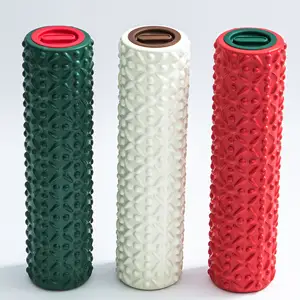 BLOOM Personalized EVA Fitness Exercise Deep Tissue Back Muscle Release Custom Color Massage Hollow Yoga Foam Rollers