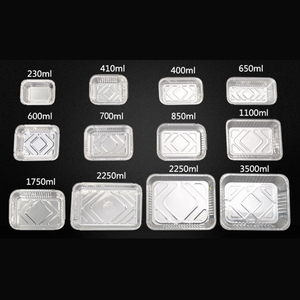 Dùng Một Lần Thực Hiện Nhôm Foil <span class=keywords><strong>Container</strong></span> Với Hội Đồng Quản Trị Giấy Có Nắp Đậy Airline Nhôm Soong - Product Image 6